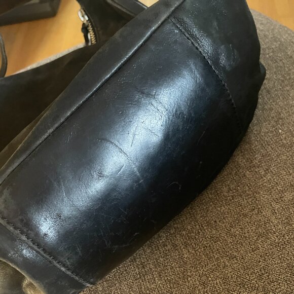 DKNY soft black leather small bag - Picture 4 of 9